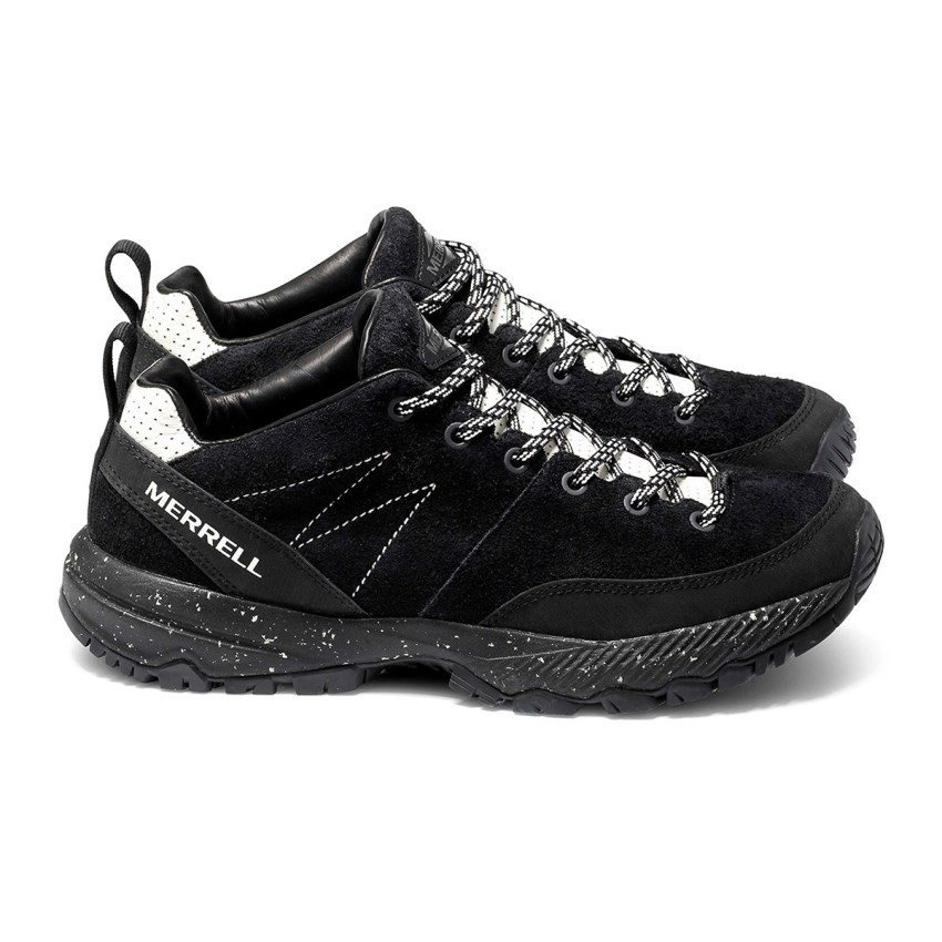 Chaussures Randonnée Merrell MQM Ace Leather Noir Homme | Y.B.QXPK